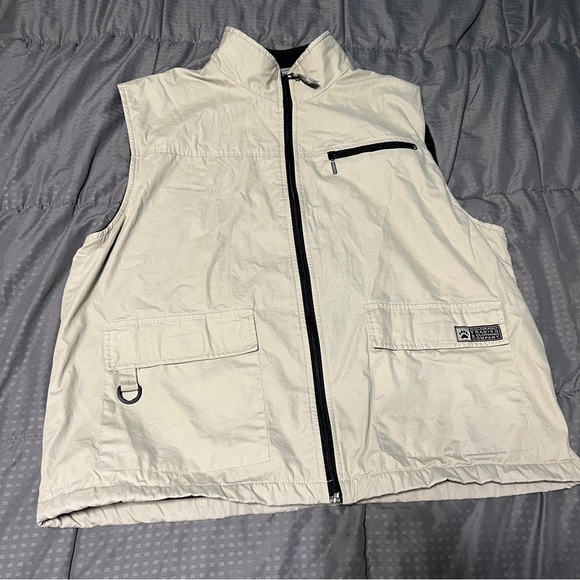 Colorado trading & Clothing Company vest Fleece Lined Beige Men's Size xl - Picture 1 of 8